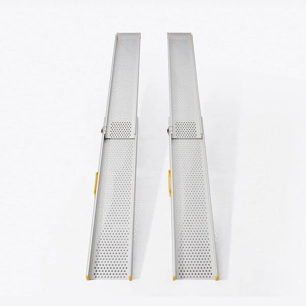 軌道可伸縮式斜坡板